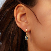 Lysia Blue Oorbellen