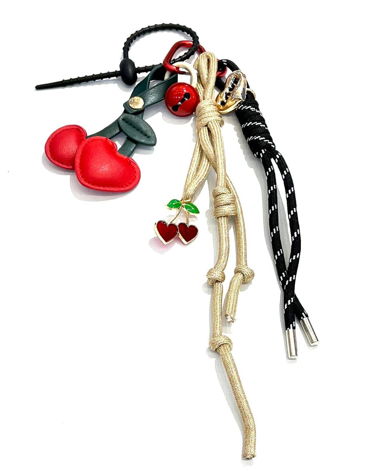 Bag Charm - Cherry