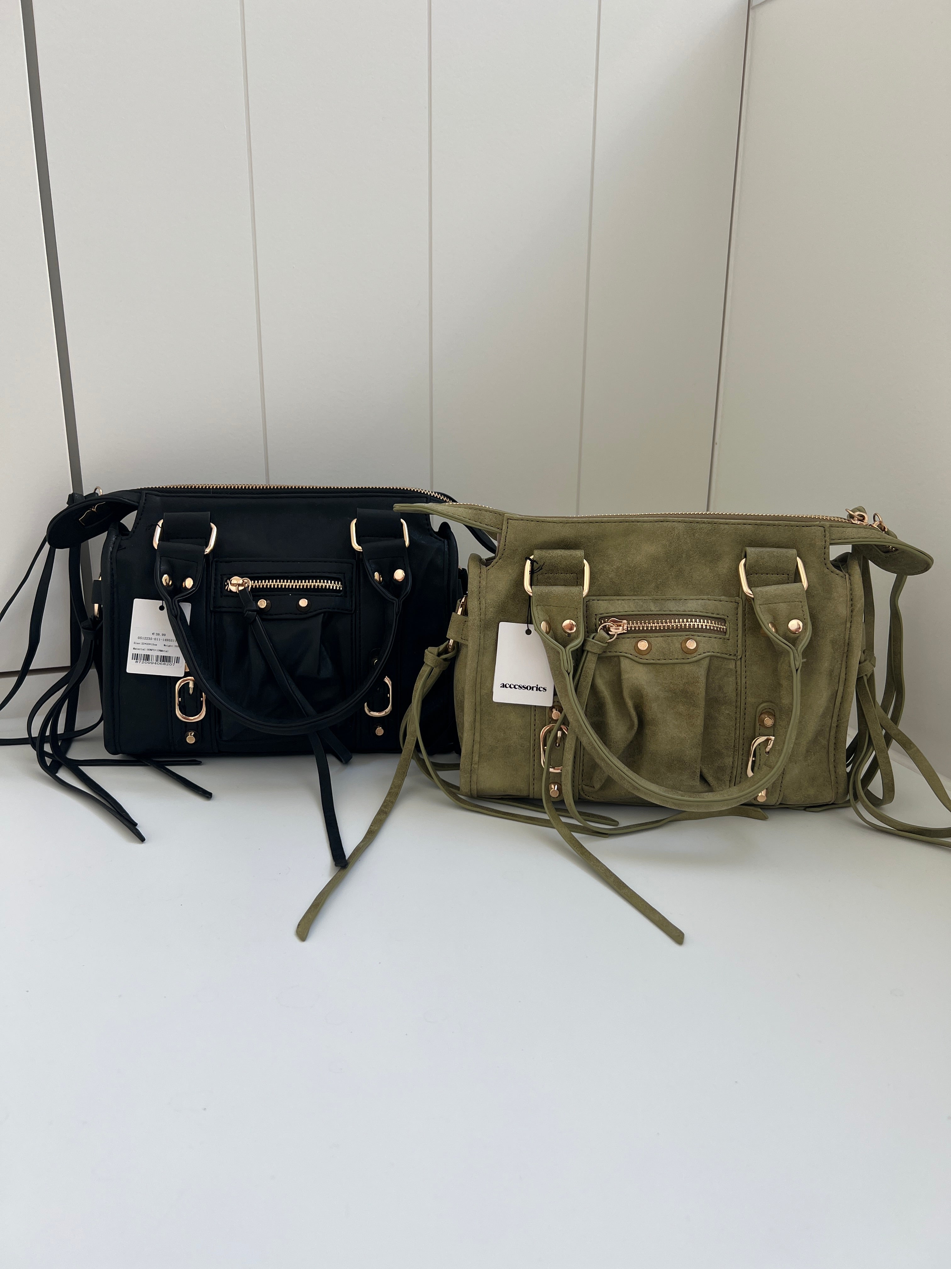 Fringe Bag - Olive Green