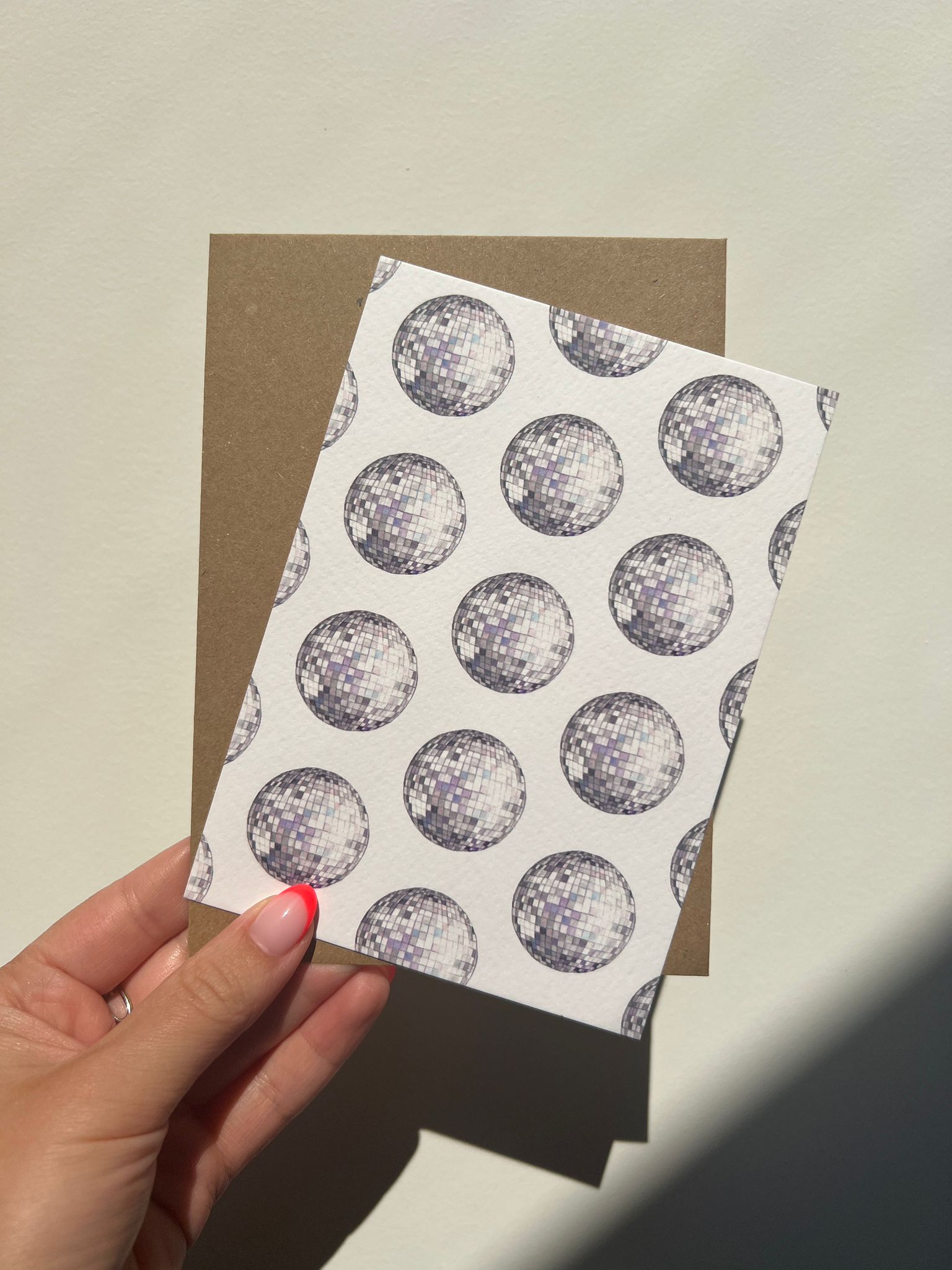 Wenskaart - Discobol