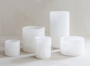 Bill wit - Theelichthouder Albast