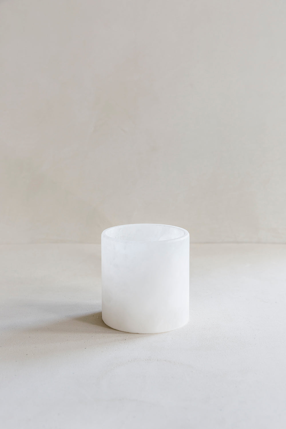 Bill wit - Theelichthouder Albast