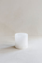 Bill wit - Theelichthouder Albast