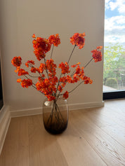 Zijden Boeket - Oranje Bloesems