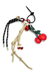 Bag Charm - Cherry